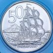 Монета Новая Зеландия 50 центов 2002 год. BU