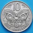 Монета Новая Зеландия 1 шиллинг 1967 год. BU