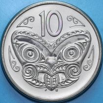 Новая Зеландия 10 центов 1993 год. BU
