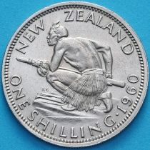 Новая Зеландия 1 шиллинг 1960 год.
