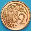 Монета Новая Зеландия 2 цента 1967 год. Пруф