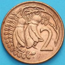 Новая Зеландия 2 цента 1974 год.