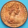 Монета Новая Зеландия 2 цента 1976 год.