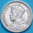 Монета Новая Зеландия 3 пенса 1936 год. Серебро. XF+