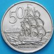 Монета Новая Зеландия 50 центов 1967 год. BU