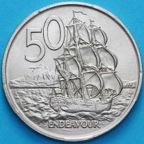 Новая Зеландия 50 центов 1967 год. BU