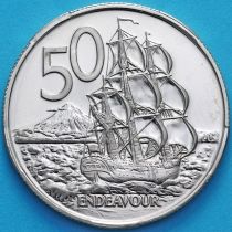 Новая Зеландия 50 центов 1967 год. Пруф