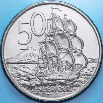 Новая Зеландия 50 центов 1993 год. BU