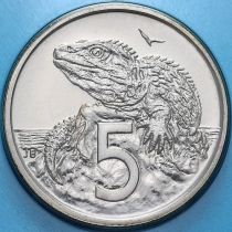 Новая Зеландия 5 центов 1993 год. BU