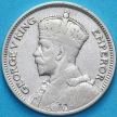 Монета Новая Зеландия 6 пенсов 1933 год. Серебро.