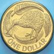 Монета Новая Зеландия 1 доллар 1993 год. Киви. BU