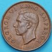 Монета Новая Зеландия 1/2 пенни 1947 год. Амулет Хей-Тики.