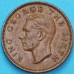 Монета Новая Зеландия 1/2 пенни 1951 год. Амулет Хей-Тики.