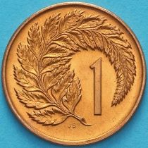 Новая Зеландия 1 цент 1974 год. BU