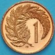 Монета Новая Зеландия 1 цент 1986 год. BU