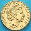 Монета Новая Зеландия 1 доллар 2005 год. Киви. BU