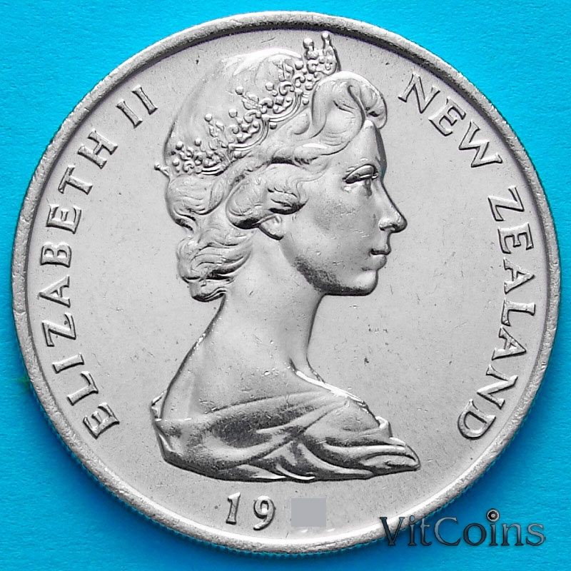 Монета Новая Зеландия 20 центов 1979 год. Монета Новая Зеландия 20 центов 1979 год.