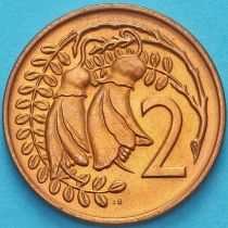 Новая Зеландия 2 цента 1974 год. BU