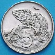 Новая Зеландия 5 центов 1983 год. BU