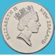 Монета Новая Зеландия 5 долларов 1997 год. Тико, новозеландский скворец