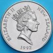 Монета Новая Зеландия 5 долларов 1992 год. Джеймс Кук