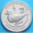 Монета Новая Зеландия 5 долларов 2004 год. Чатамский тайко.