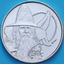 Новая Зеландия 50 центов 2003 год. Властелин колец. Гэндальф