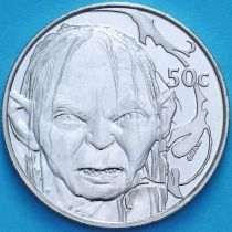 Новая Зеландия 50 центов 2003 год. Властелин колец. Голлум