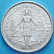 Монета Новой Зеландии 1/2 кроны 1940 год. Серебро.
