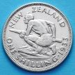 Монеты Новой Зеландии 1 шиллинг 1933 год. Серебро.