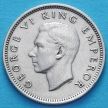 Монета Новой Зеландии 6 пенсов 1940 год. Гуйя.
