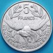 Монета Новая Каледония 5 франков 2010 год.
