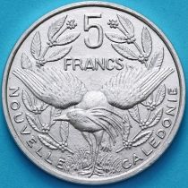 Новая Каледония 5 франков 2010 год.