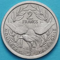 Новая Каледония 2 франка 1977 год.