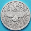 Монета Новой Каледонии 2 франка 2003 год.