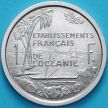 Монета Французская Океания 1 франк 1949 год.