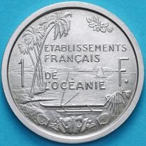 Французская Океания 1 франк 1949 год.