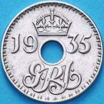 Британская Новая Гвинея 3 пенса 1935 год