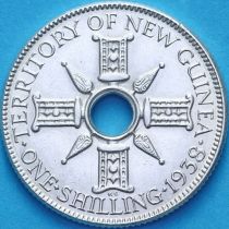 Британская Новая Гвинея 1 шиллинг 1938 год.