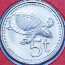 Папуа Новая Гвинея 5 тойя 1977 год. BU