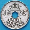 Монета Британская Новая Гвинея 3 пенса 1935 год.