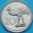 Монета Папуа Новая Гвинея 20 тойя 2009 год.