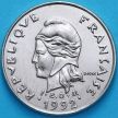 Монета Французская Полинезия 10 франков 1992 год. UNC