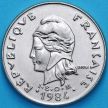 Монета Французская Полинезия 20 франков 1984 год.