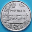 Монета Французская Полинезия 2 франка 1991 год.