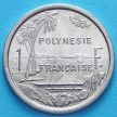 Монета Французская Полинезия 1 франк 1965 год.