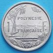 Монета Французская Полинезия 1 франк 1979 год.