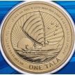 Монета Самоа 1 тала 2012 год. 50 лет независимости. Блистер