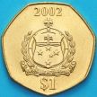 Монета Самоа 1 тала 2002 год. 