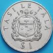 Монета Самоа 1 тала 1967 год. Герб.